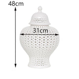 Pure White Ceramic Vase