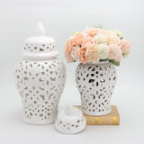 Pure White Ceramic Vase
