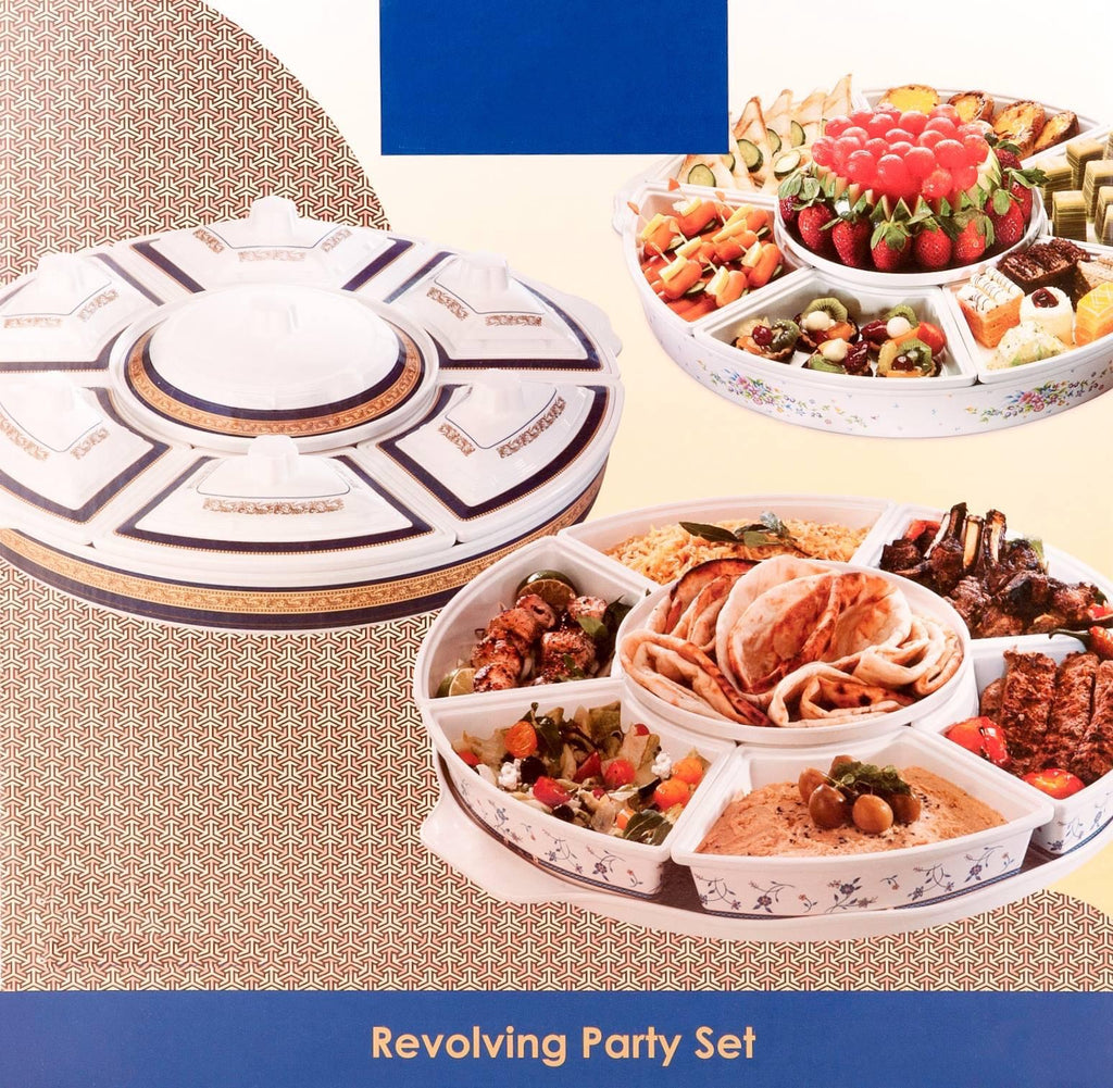 16 Pcs Revolving Party Satin Set