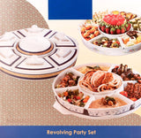 16 Pcs Revolving Party Satin Set
