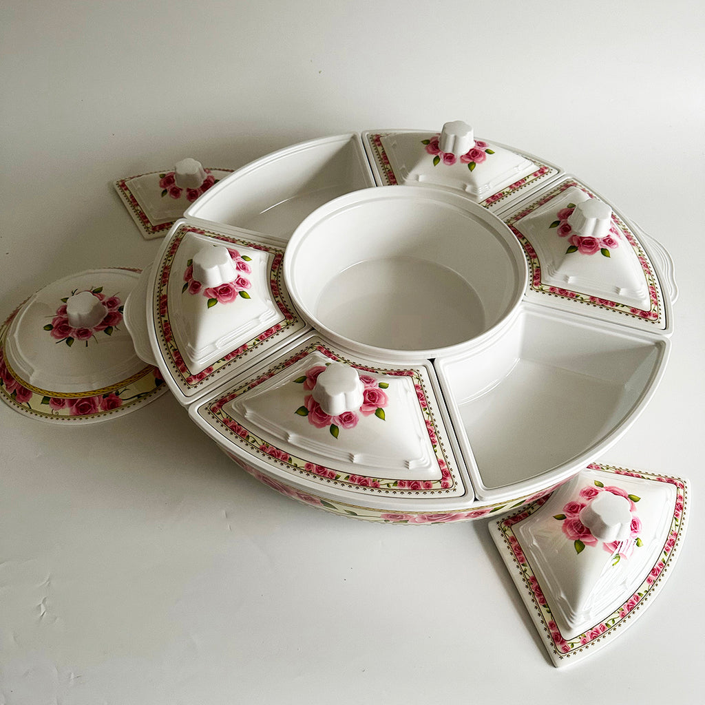 16 Pcs Revolving Party Satin Set