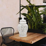 Pure White Ceramic Vase