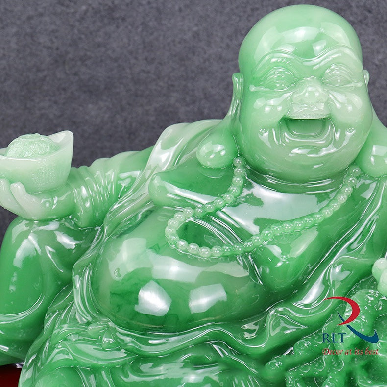 Green Sitting Buddha A 645