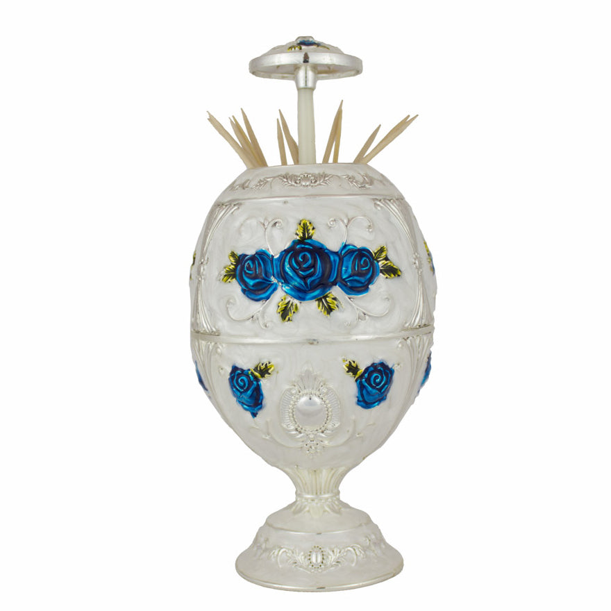 Artistic Automatic Metal Toothpick Holder