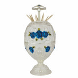 Artistic Automatic Metal Toothpick Holder