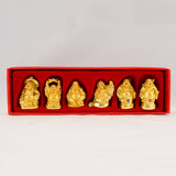 6 Piece Small Buddha Set