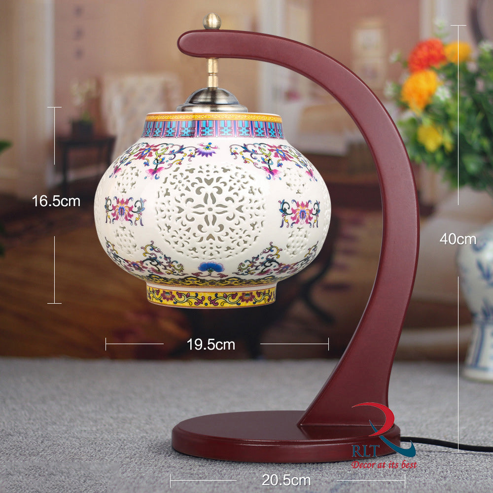 HANGING WOODEN LAMP A 388