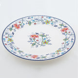 10" DINNER PLATE FLOWER PRINT