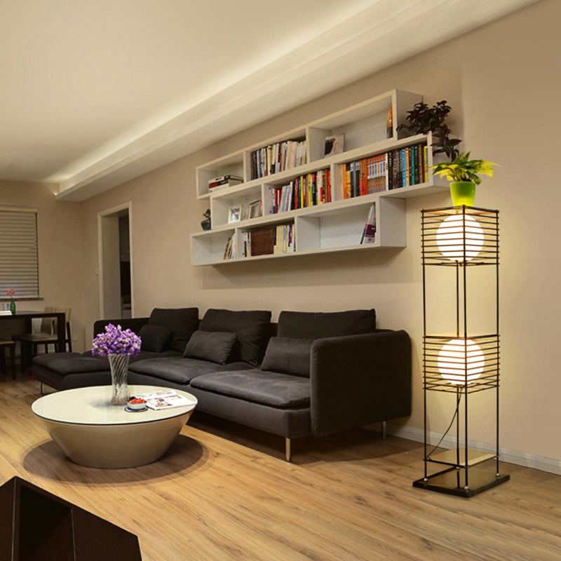 Floor Shelving Lamp 3 Tier