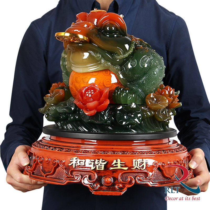 Fortune Revolving Frog Big
