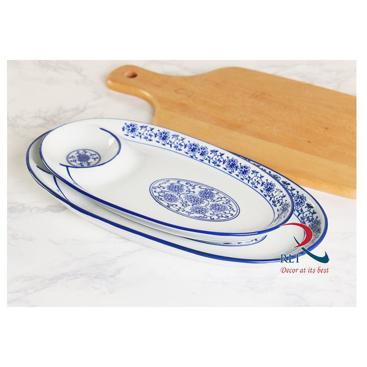 The Oval Plate 13"