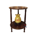 2 Tier Round Corner Side Table