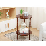 2 Tier Round Corner Side Table