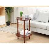 2 Tier Round Corner Side Table