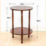 2 Tier Round Corner Side Table