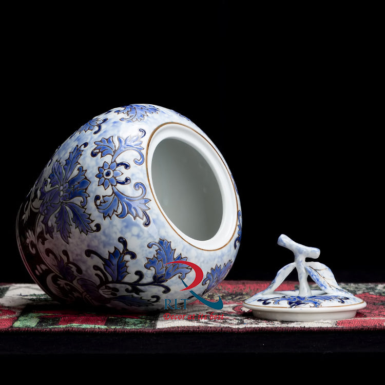 Apple Shaped  Ceramic Container