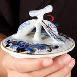 Apple Shaped  Ceramic Container