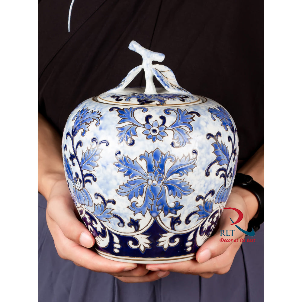 Apple Shaped  Ceramic Container