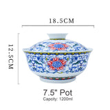 Noodle Bowl with cover Antique