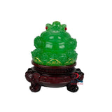 FenShui Fortune Frog with Coin - SMALL
