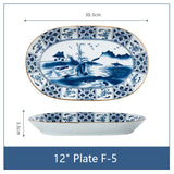 Ceramic Fish Plate 12
