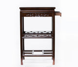 Side Draw Table Marble Top