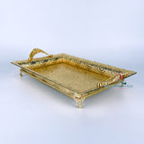 Arabian Style Tray  Gold