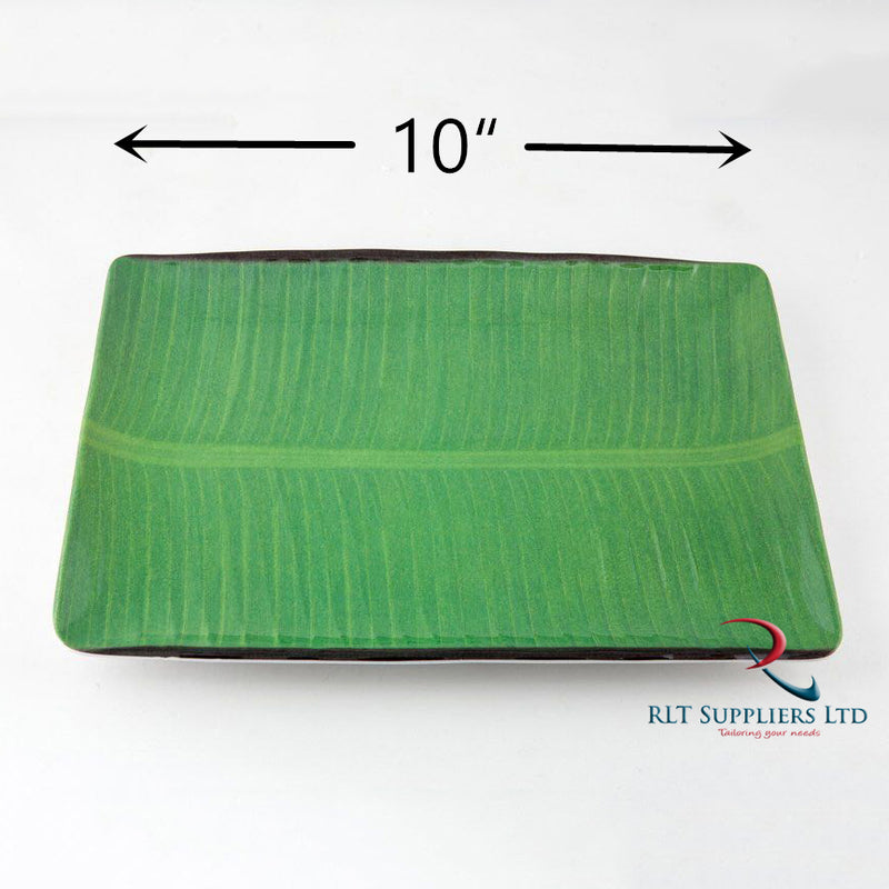 Banana Leaf Plate 10 "