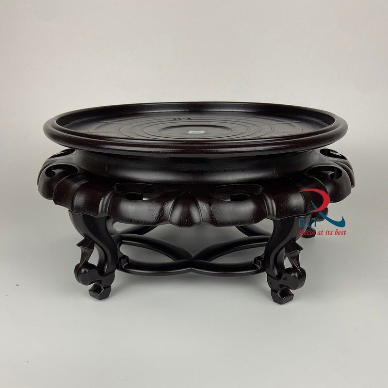 Traditional wooden Style Plastic Vase Stand