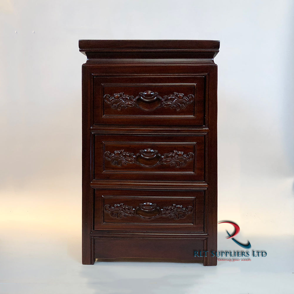 Side Console Table 3 Drawers
