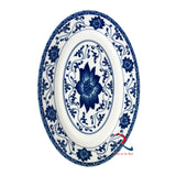 14" OVAL  PLATE ZDZ