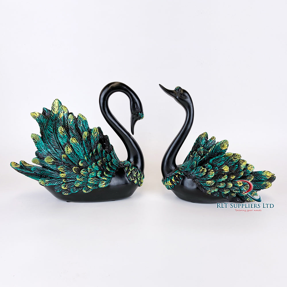 Royal Blue Swan