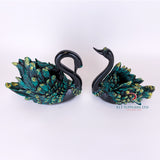 Royal Blue Swan