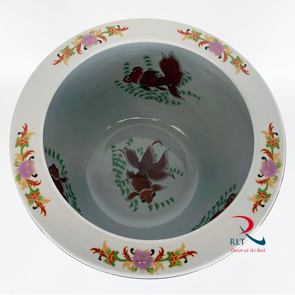 Flower Pot Bird and Flower Design