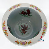 Flower Pot Bird and Flower Design