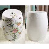 Ceramic Stool White