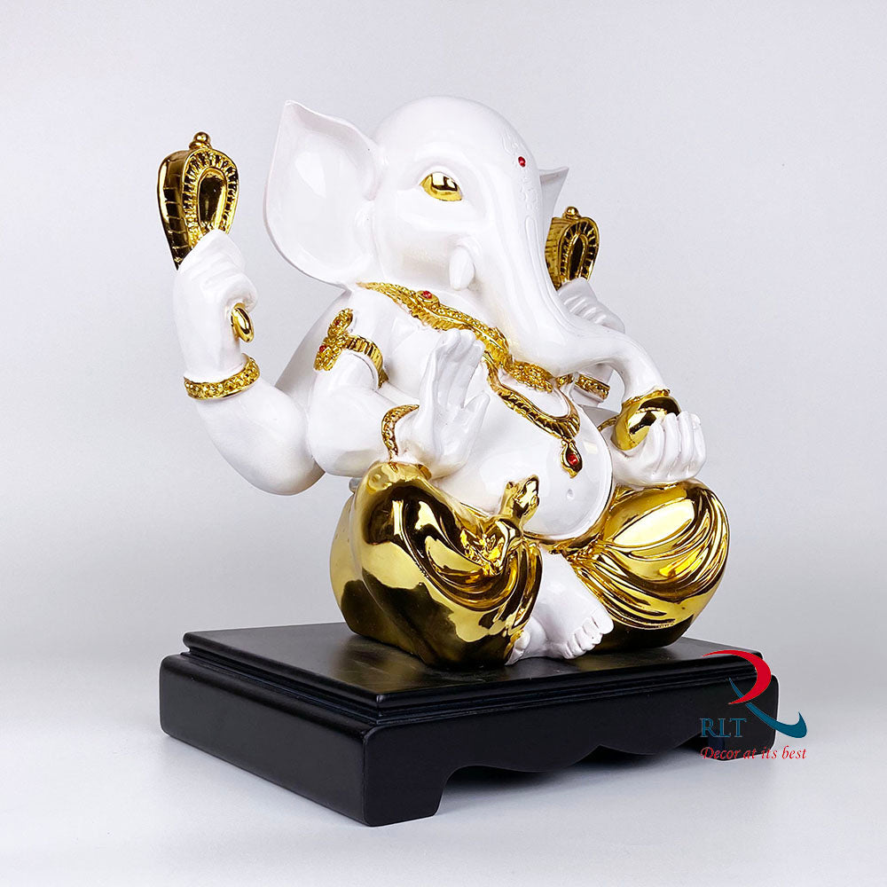 Ganesh Gold White A 639