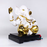 Ganesh Gold White A 639