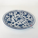 Dinner Plate 10 " Flower Print