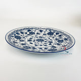 Dinner Plate 10 " Flower Print