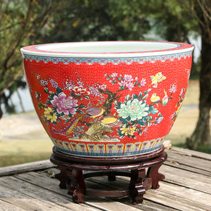 Flower Pot Red