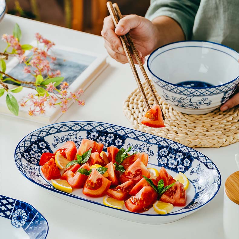 Ceramic Fish Plate 12" K5