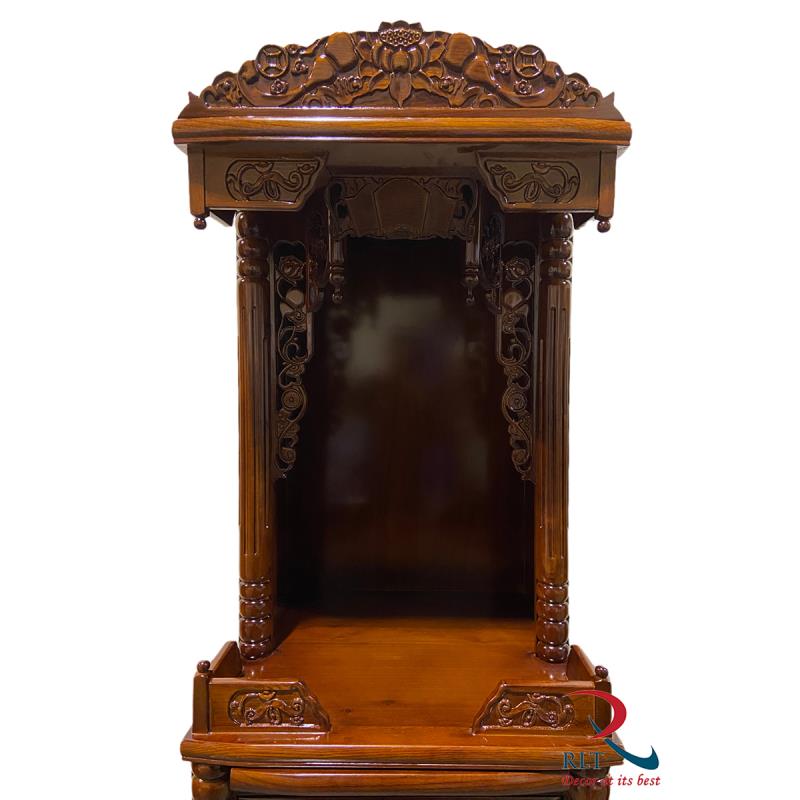 Puja Cabinet Rosewood Colour