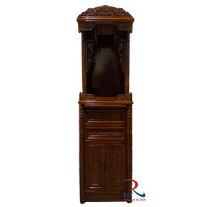 Puja Cabinet Rosewood Colour