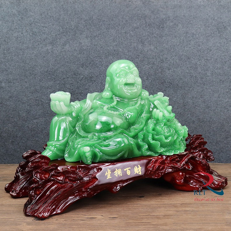 Green Sitting Buddha A 645