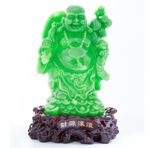 Fortune and Joyous Laughing Buddha.