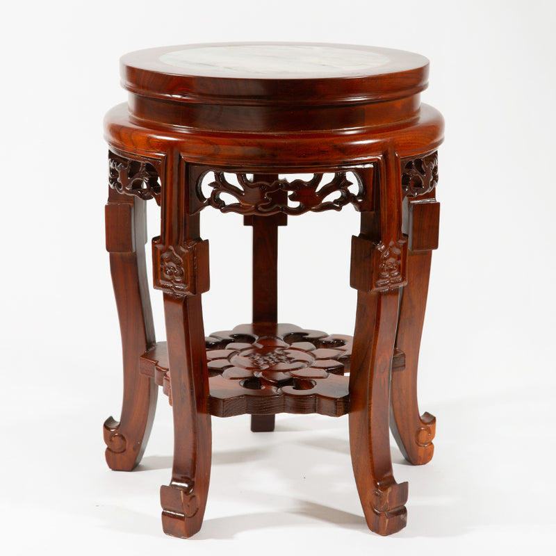 Side Stand With Marble Top