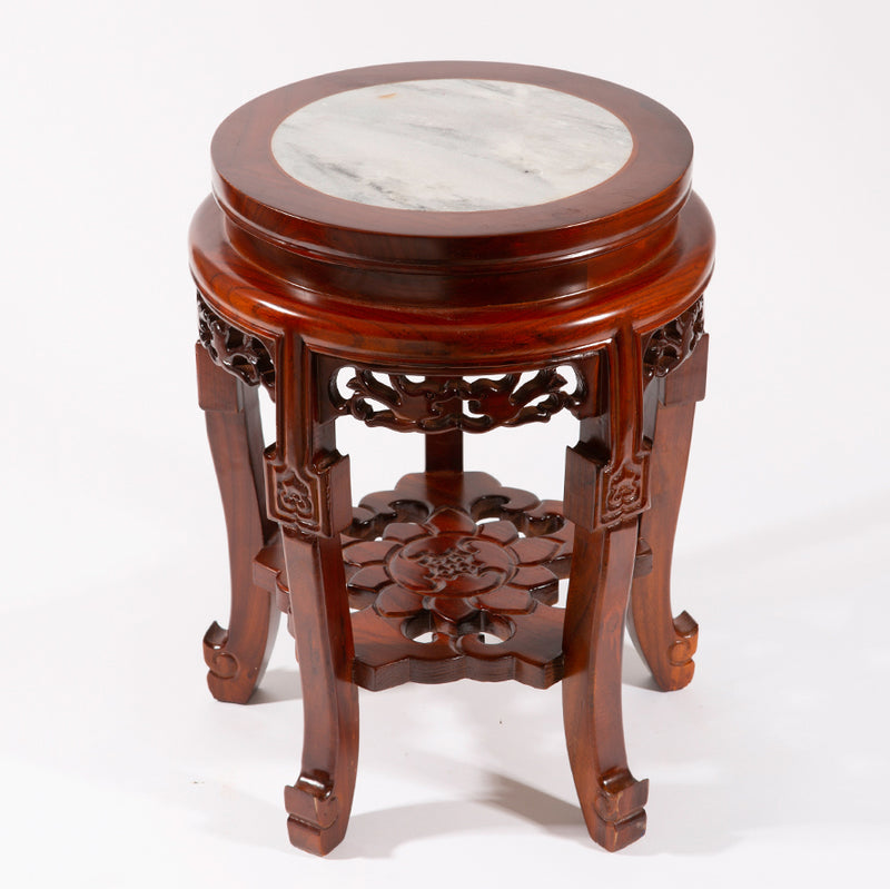 Side Stand With Marble Top