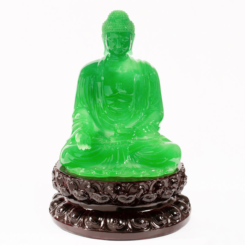 PEACE BUDDHA GREEN  A 419