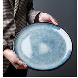 Sparkling Blue Dinner Plate